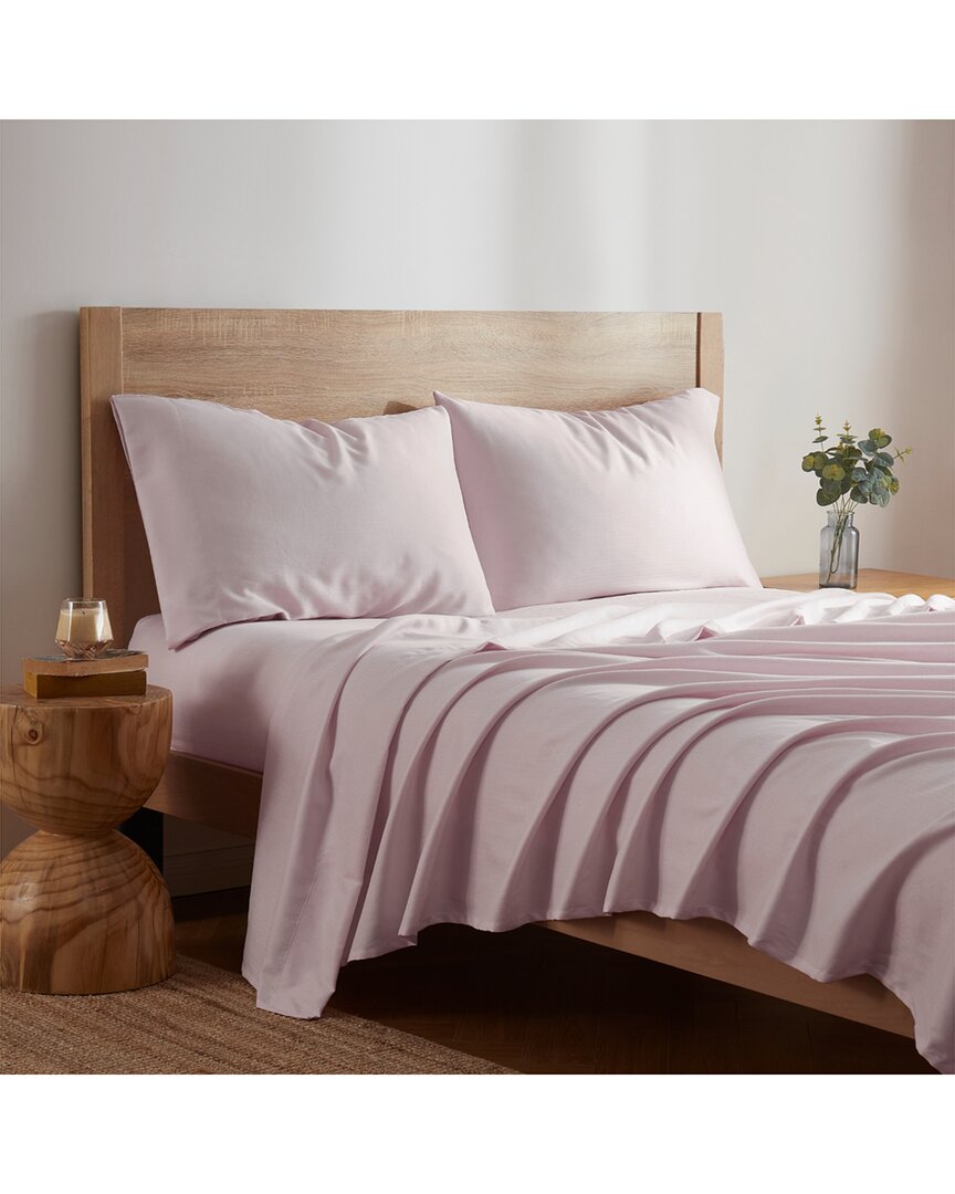 Kathy Ireland Herringbone Twill 4 Piece Cotton Ric
