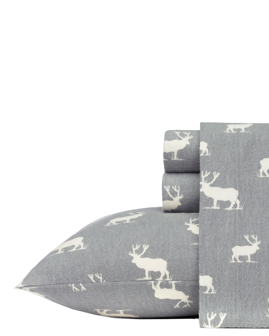 Shop Eddie Bauer Elk Grove Flannel Sheet Set
