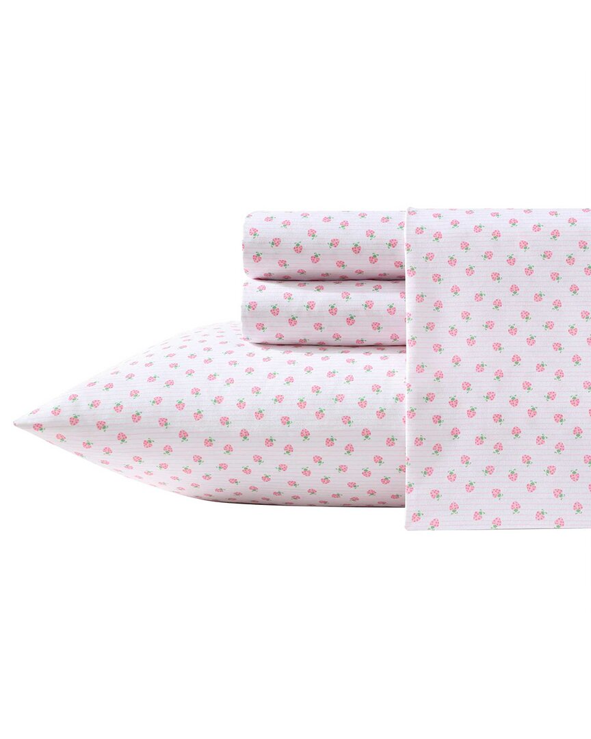 Laura Ashley Sweet Lady Bugs Ultra Soft Sheet Set