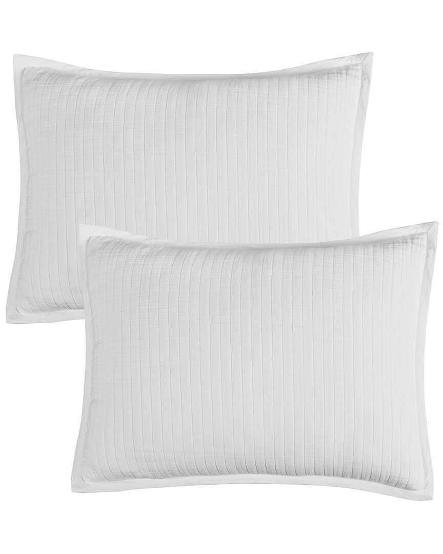 Melange Mélange Home Cloud Gauze Sham In White