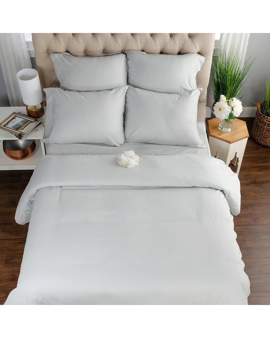 Superior Solid 300-Thread Count Cotton Percale Pillowcase Set