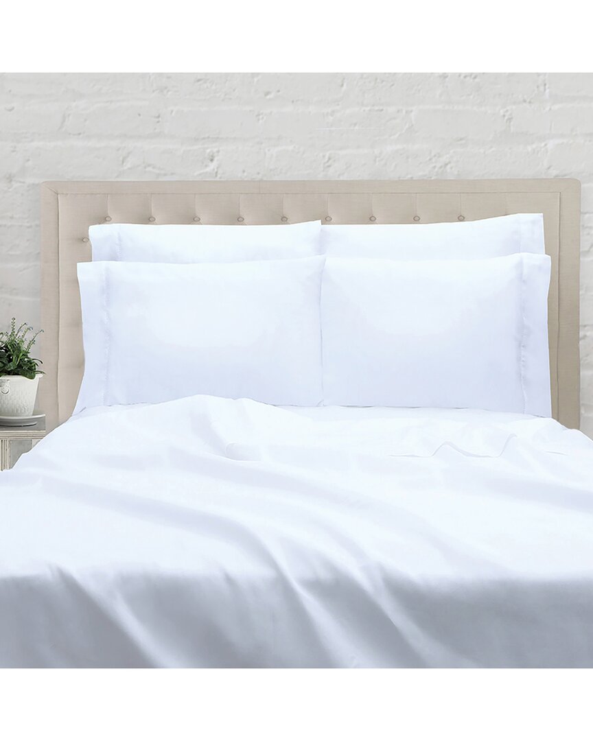 Comfort & Care Organic Cotton 300tc Sheet Set In White