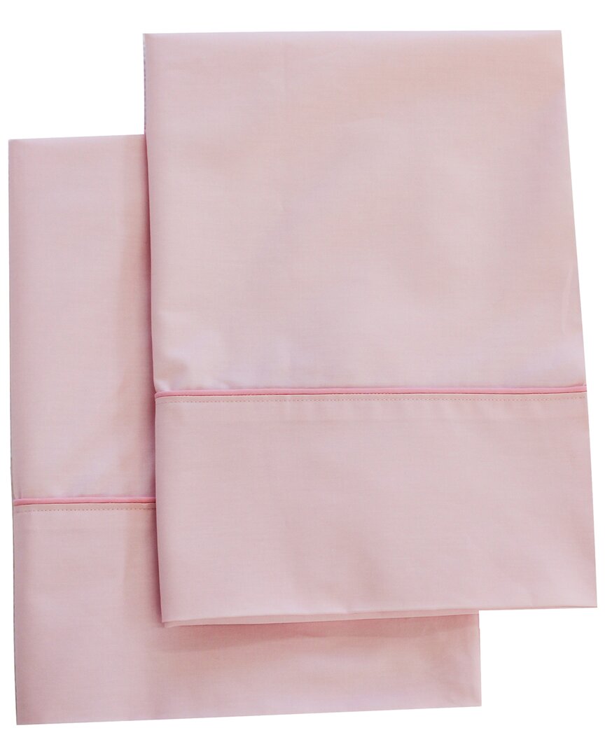 Belle Epoque Combed Cotton Percale Pillowcase Pair In Multi