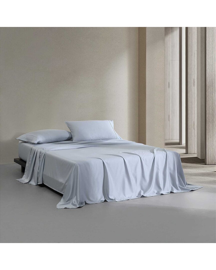 Calvin Klein 400 Thread Count Rekoop Solid Sateen Sheet Set