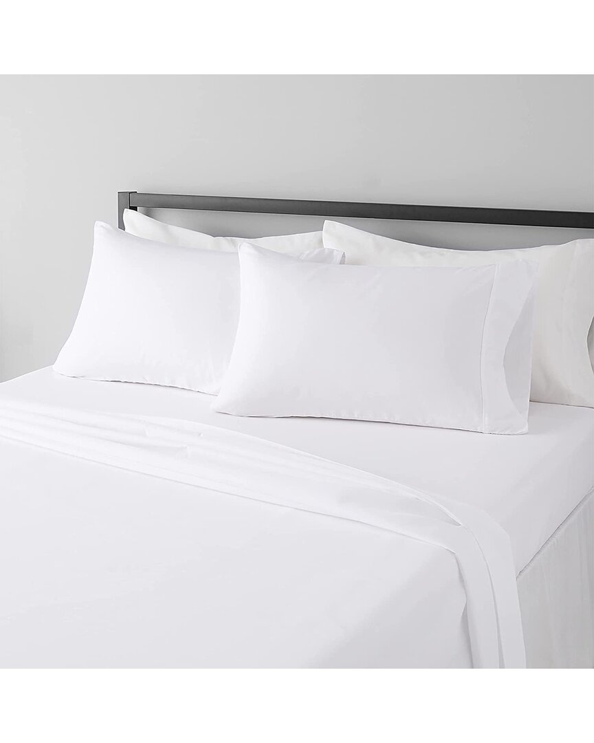 J&v Textiles 1000 Thread Count Deep Pocket Luxury Sheets In White