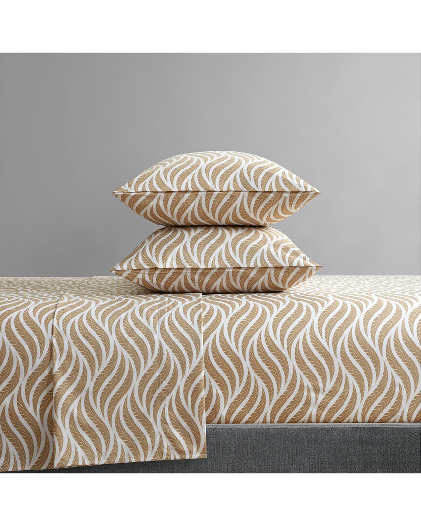 New York And Company Kate Taupe Sheet Set