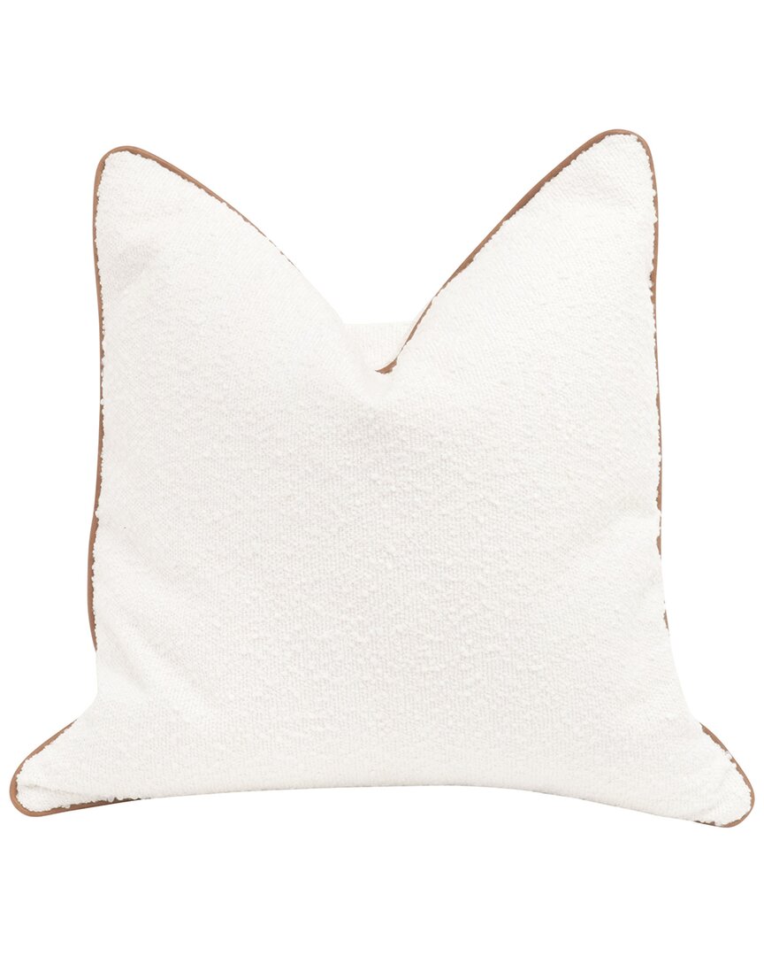 Essentials For Living Set Of 2 The Not So Basic 22in Essential Pillows In White