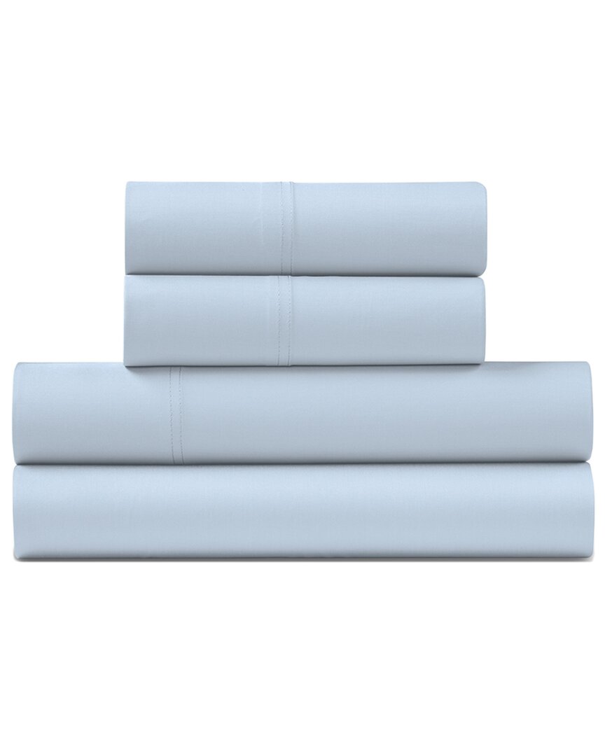 Ella Jayne Cotton Sateen Smooth & Silky 500tc 4pc Sheet Set In Charcoal
