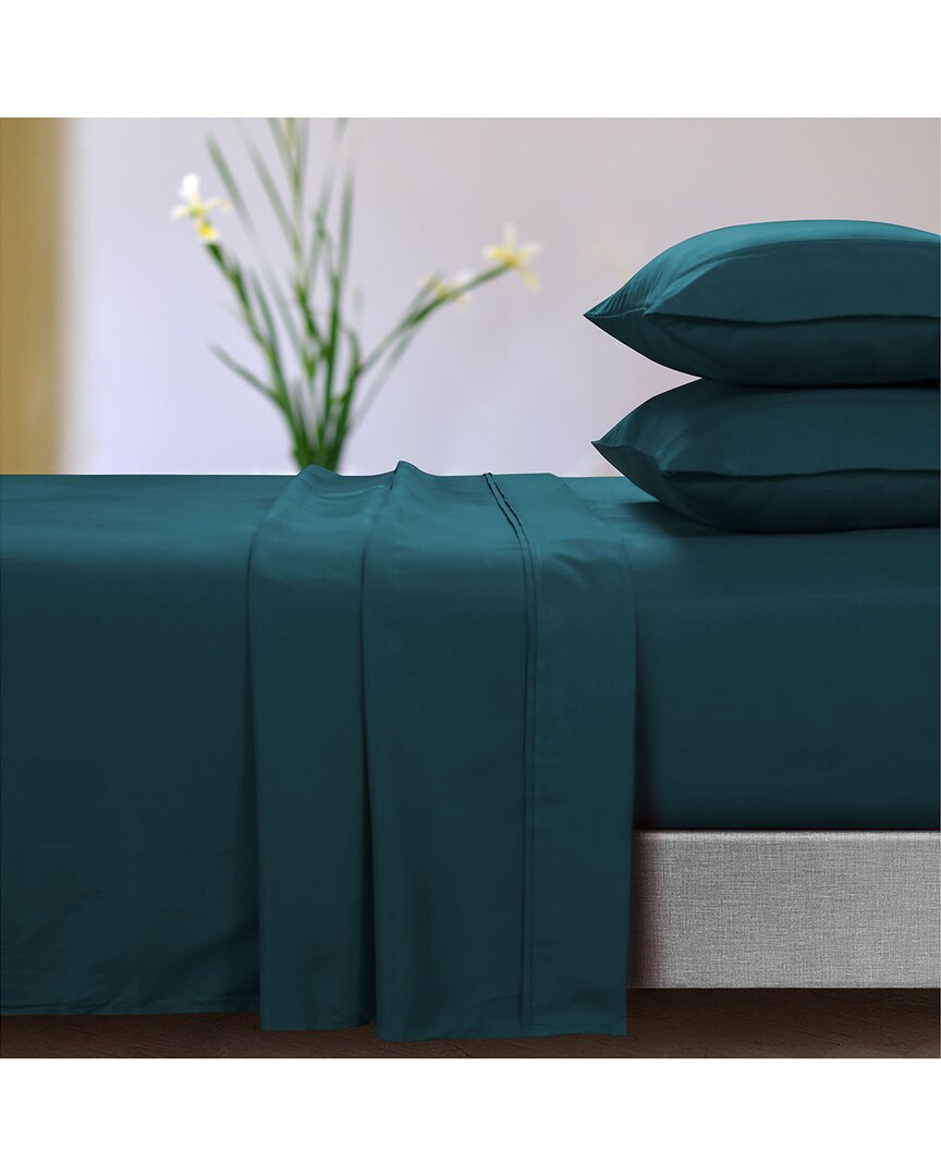 Tribeca Living Microfiber Extra Deep Pocket Sheet Set In Multicolor