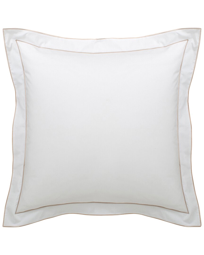 Anne De Solene Anne De Solène 200 Thread Count Louvre Euro Sham In White