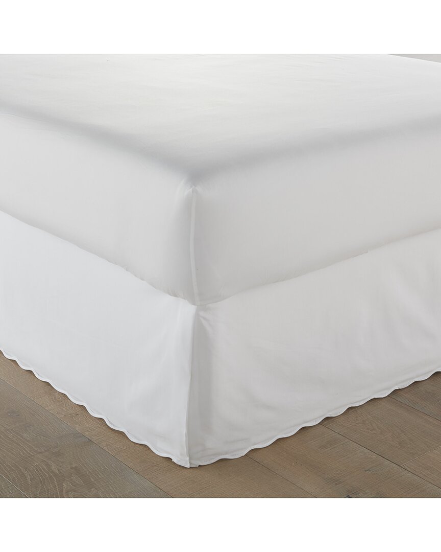 Stone Cottage Solid Of Cotton T210 Tailored Bedskirt In White