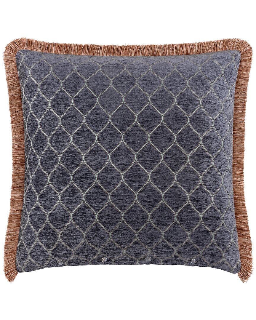 Rose Tree Harlow Woven Ogee Euro Sham