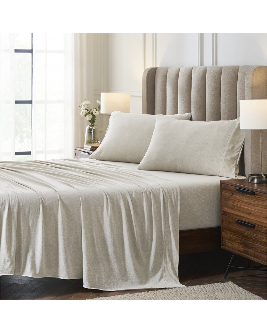 Orchids Lux Home Orchids Luxe Home Halston Sheet Set In Neutral