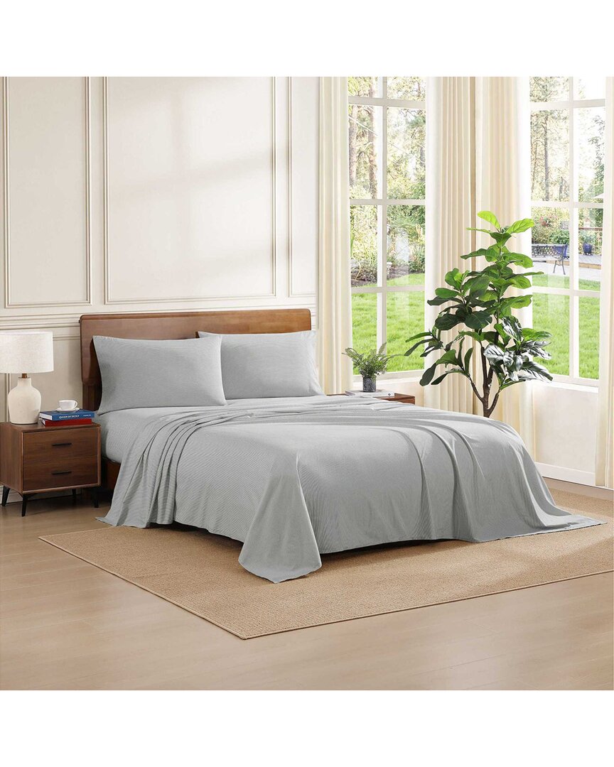 Tommy Hilfiger Ithaca Stripe Cotton Percale Sheet Set In Blue