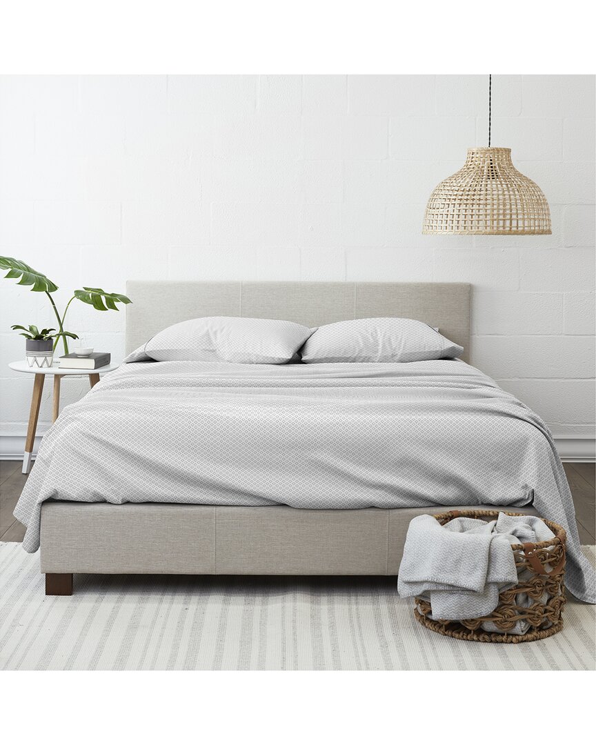 Home Collection Premium Ultra Soft Polaris Pattern 4pc Bed Sheet Set