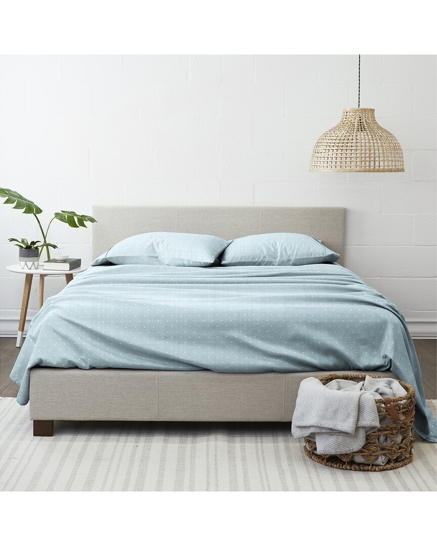 Shop Home Collection Premium Ultra Soft Polka Dot Pattern 4pc Bed Sheet Set