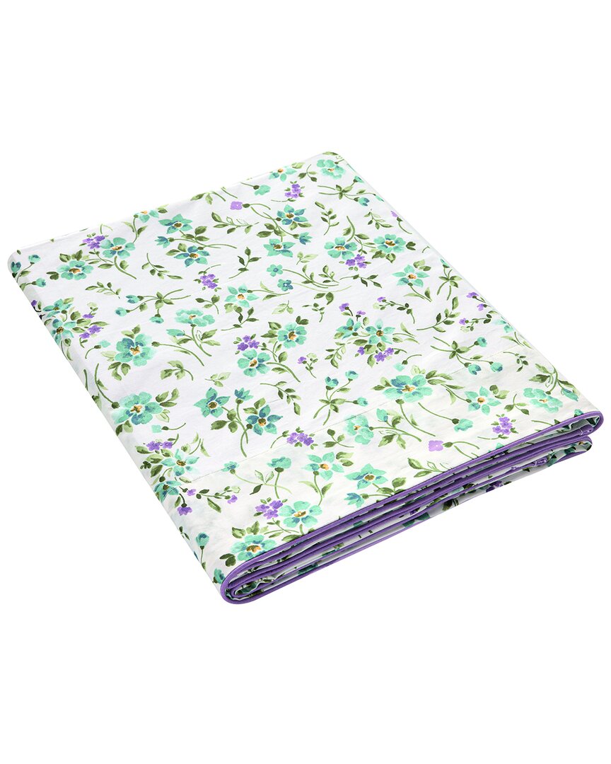 Anne De Solene Anne De Solène Fugace Organic Percale Flat Sheet