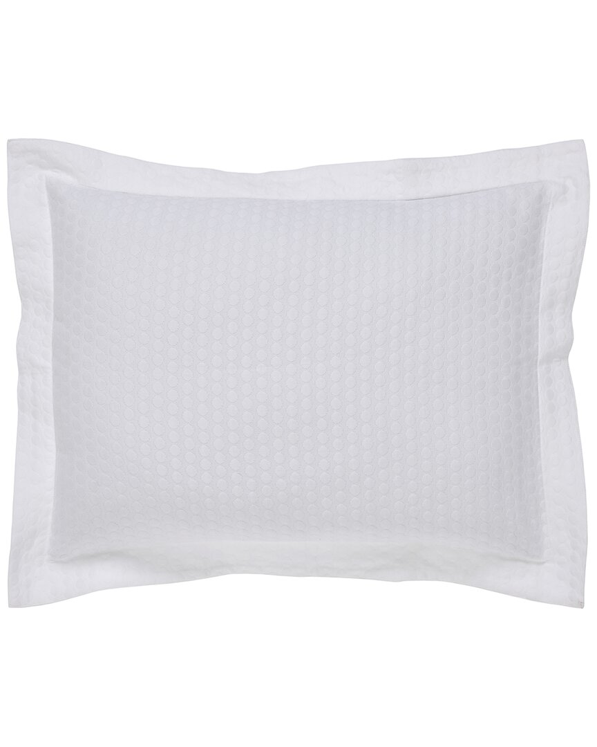 Orchids Lux Home Marina Matelassé Coverlet Sham In White