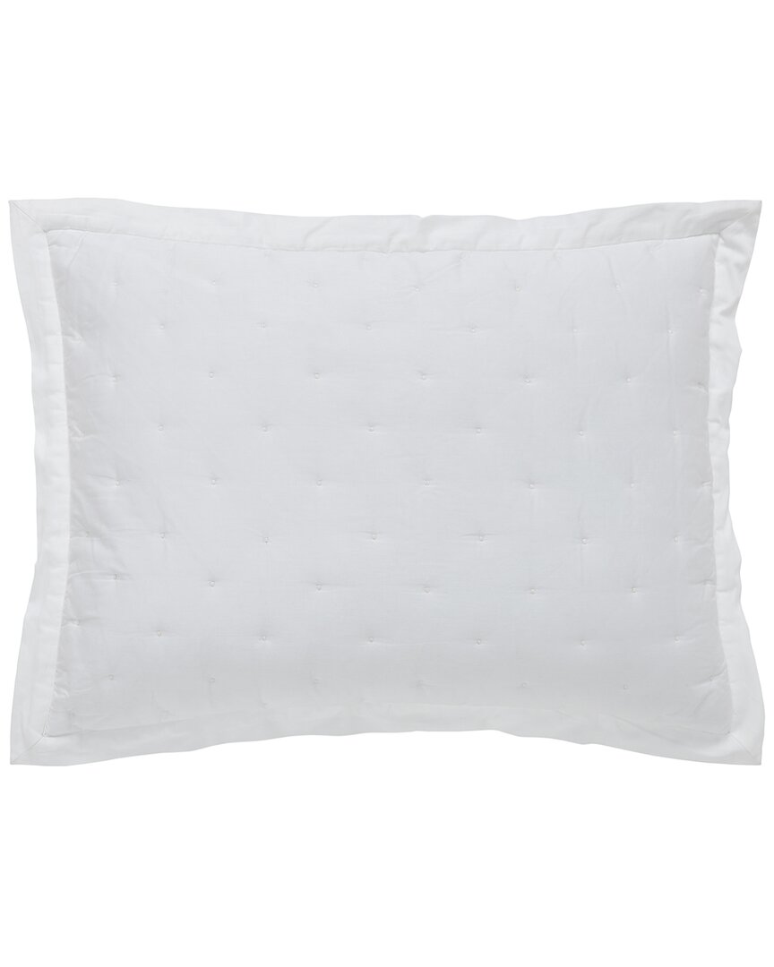 Orchids Lux Home Oscar Tufted Cotton Sateen Quilt Sham