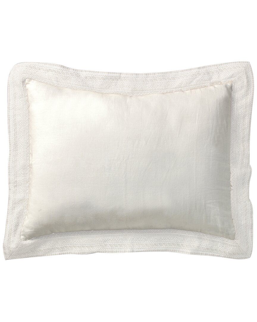 Orchids Lux Home Parker European Linen Duvet Cover Sham Set