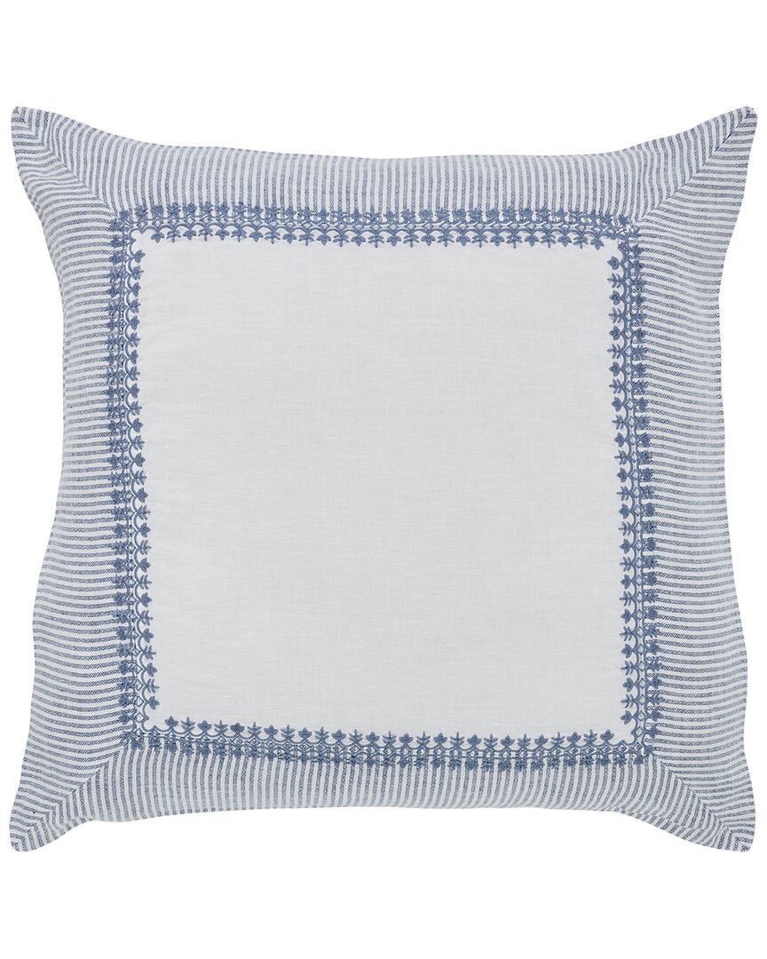 Orchids Lux Home Westport European Linen Duvet Cover Euro Sham