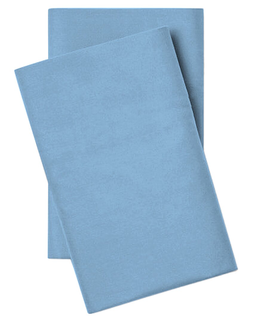 Pillow Guy Luxe Soft & Smooth 100% Tencel Pillow Case Set In Blue