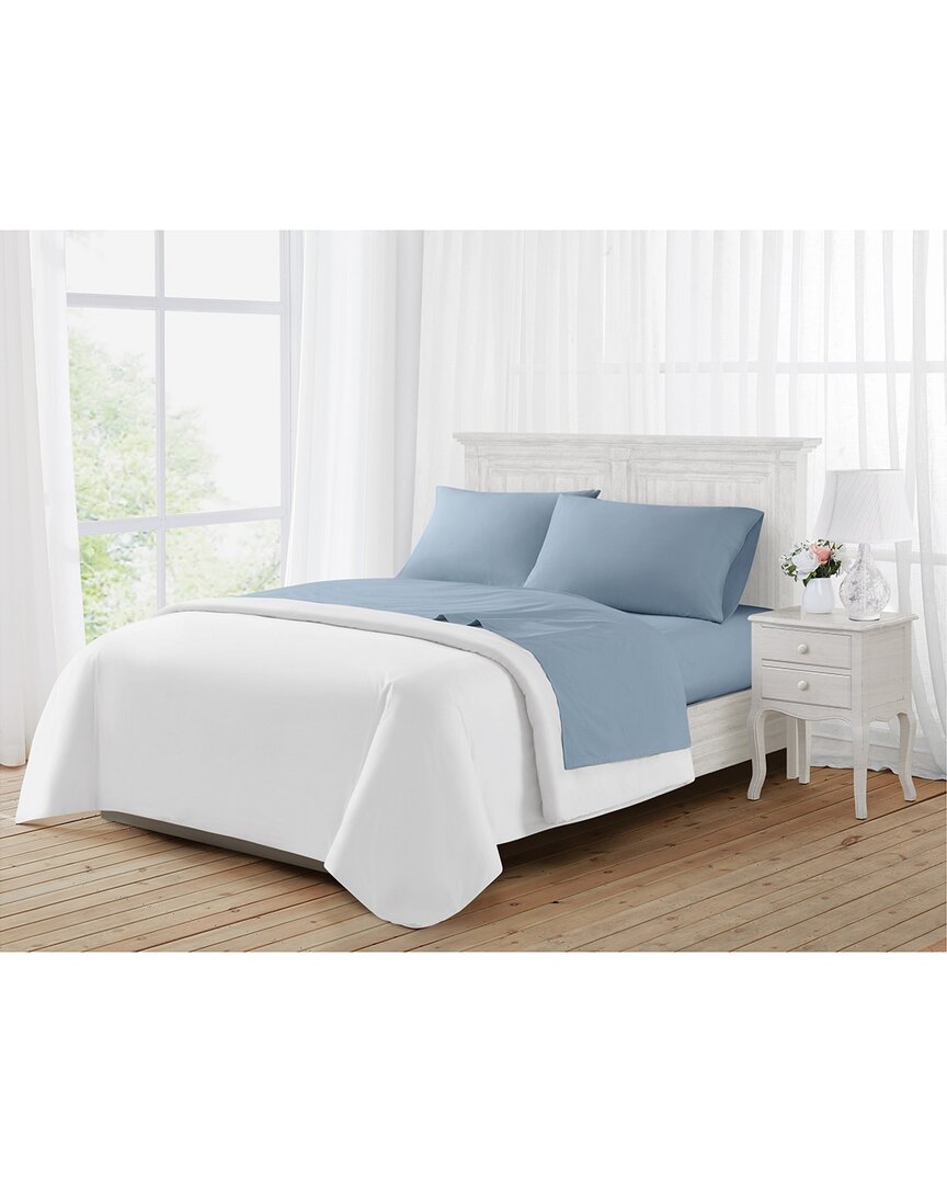 Farmhouse The  By Rachel Ashwell Washed Cotton Sheet Set In Blue