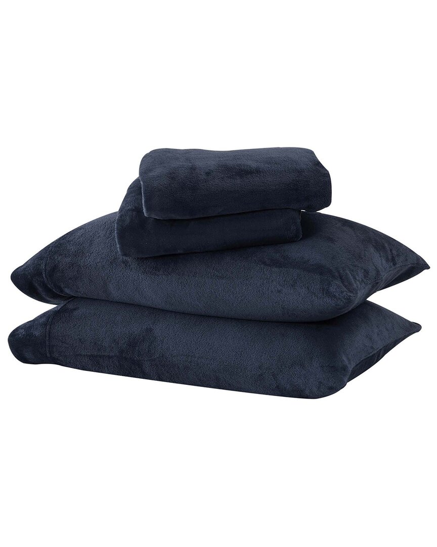 Linery & Co Ultra Soft & Cozy Velvet Plush Fleece Printed Sheet Set