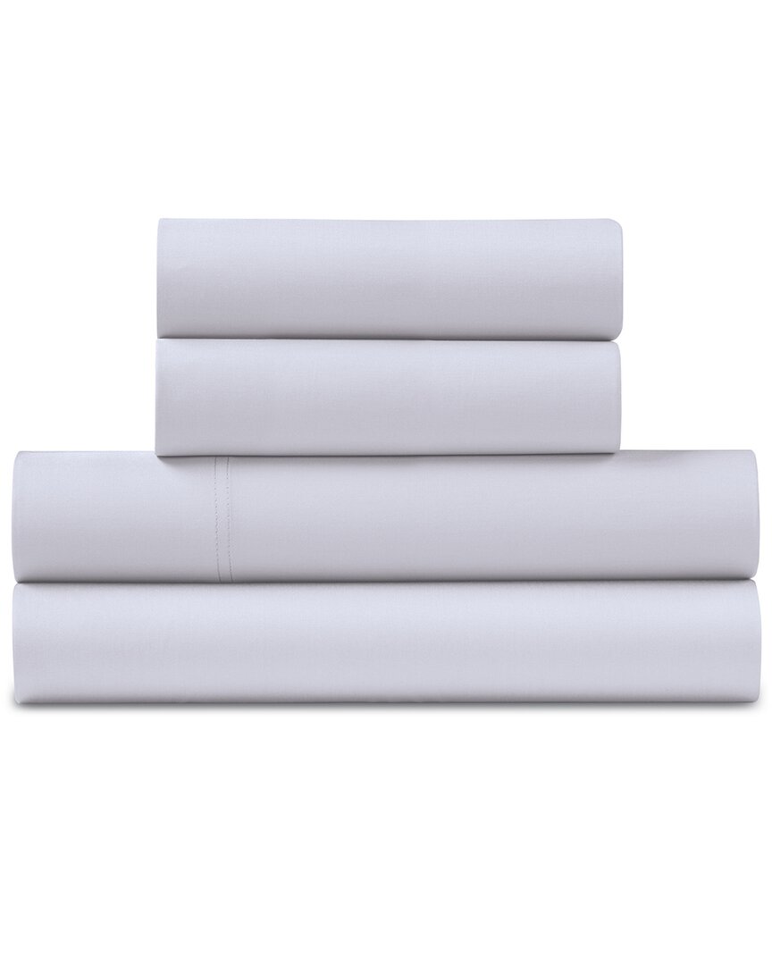 Ella Jayne Smooth & Silky 500tc 4pc Cotton Sheet Set In Purple