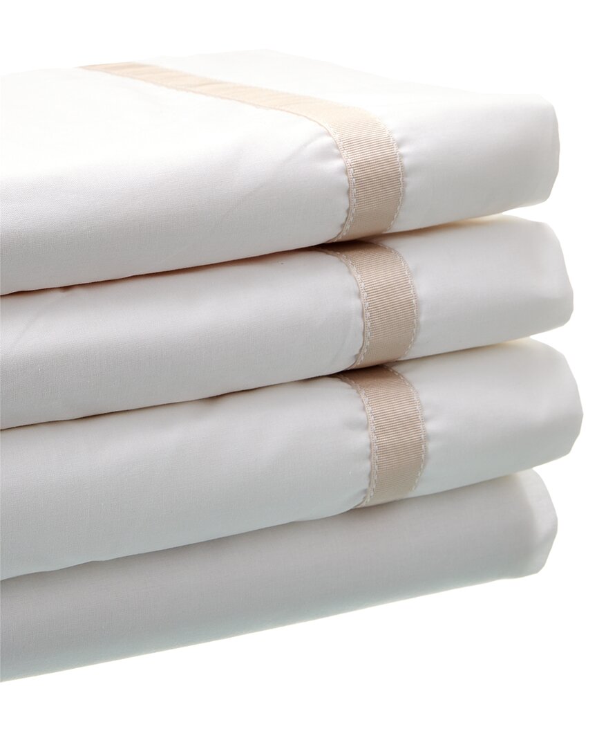 Maurizio Italy Notting Hill Sheet Set In White