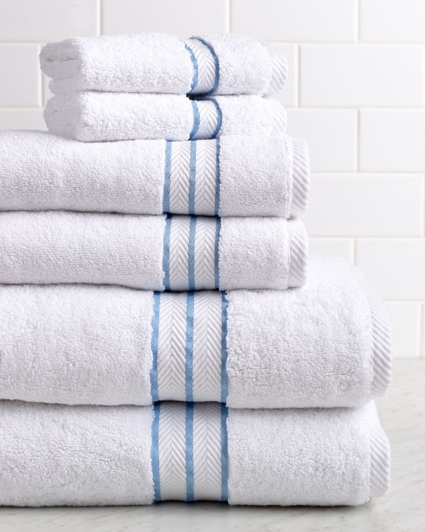 Superior Long-staple Combed 6pc Solid Towel Set