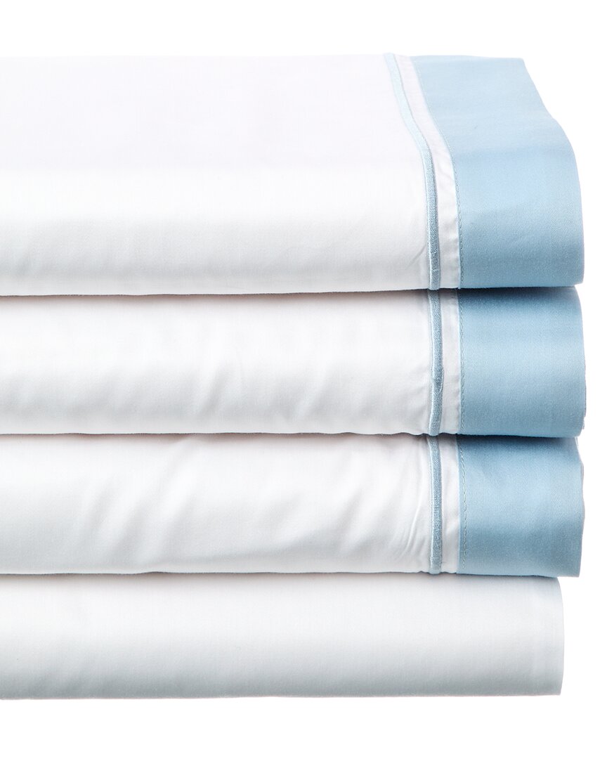 Dea Italian Linens 300 Thread Count Santorini Raso Sheet Set