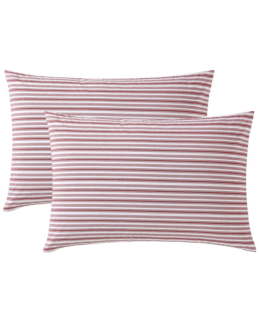 Shop Nautica Coleridge Stripe Percale Pillowcase Set