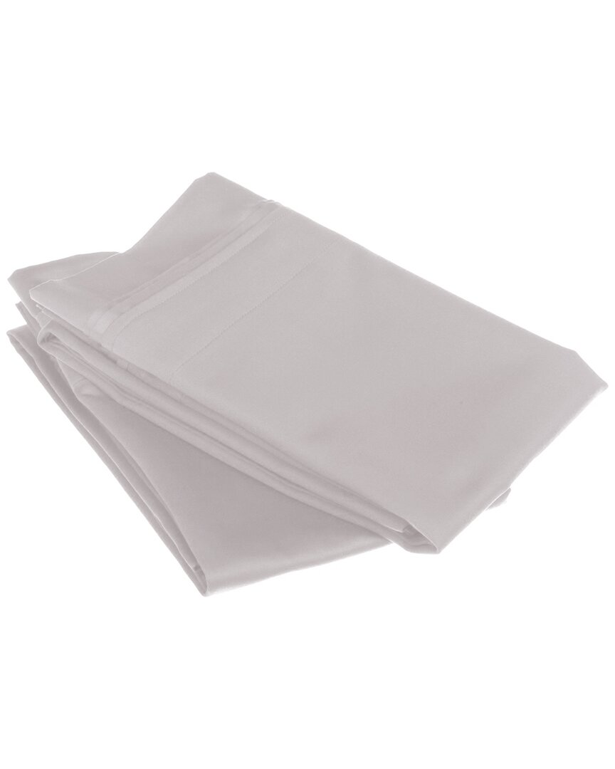 SUPERIOR SUPERIOR 1000 THREAD COUNT EGYPTIAN COTTON SOLID PILLOWCASE SET