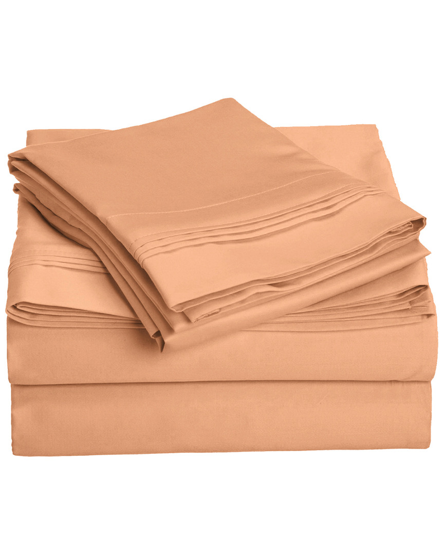 SUPERIOR SUPERIOR SOLID 1000 THREAD COUNT EGYPTIAN COTTON DEEP POCKET SHEET SET