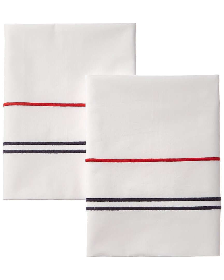 Shop Belle Epoque Set Of 2 Classic Stripe Pillowcases