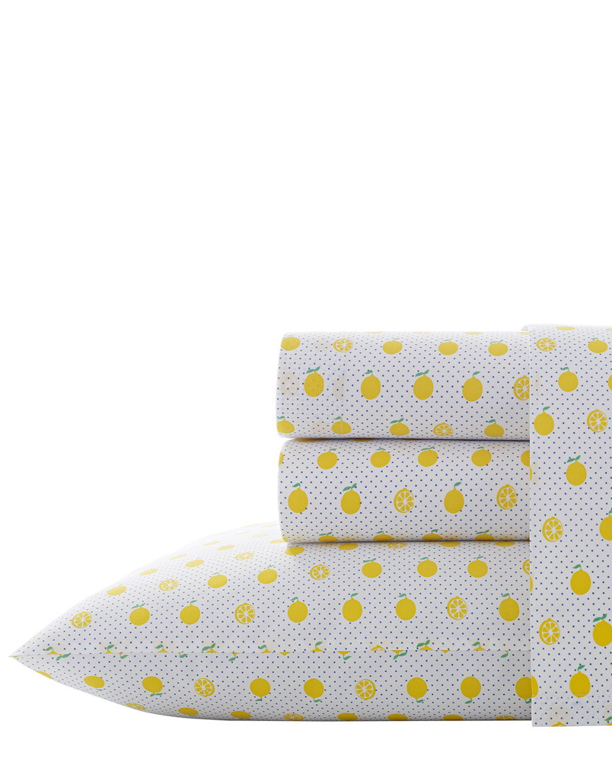 Poppy Fritz Lemons Yellow Sheet Set
