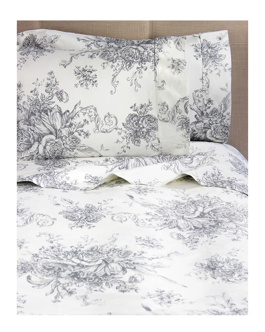 Melange Home Toile Sheet Set
