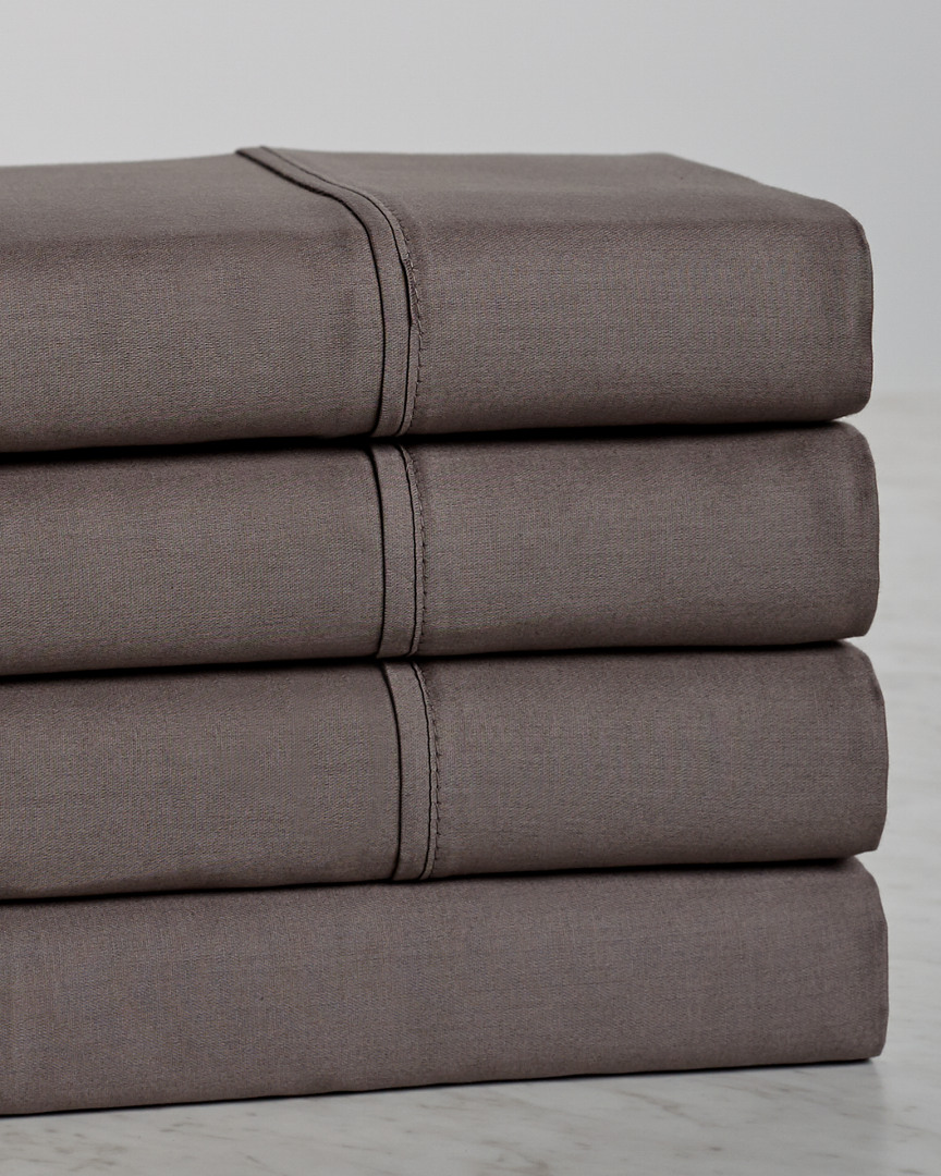 Shop Superior 300 Thread Count Egyptian Cotton Solid Deep Pocket Sheet Set