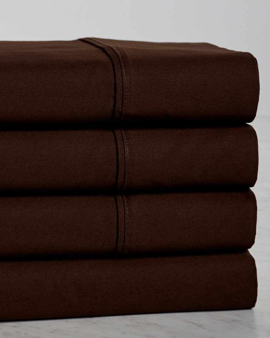 Superior 530 Thread Count Solid Combed Cotton Sheet Set