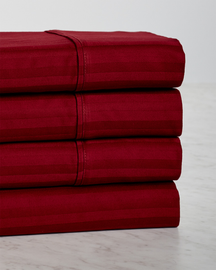 Superior 300tc Stripe 100% Egyptian Cotton Sheet Set