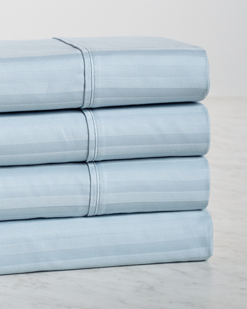 Superior 300tc Stripe 100% Egyptian Cotton Sheet Set