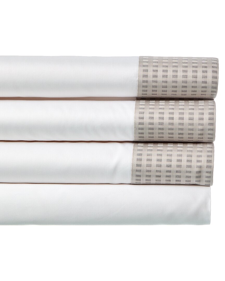 Dea Italian Linens 600 Thread Count Sheet Set In Grey
