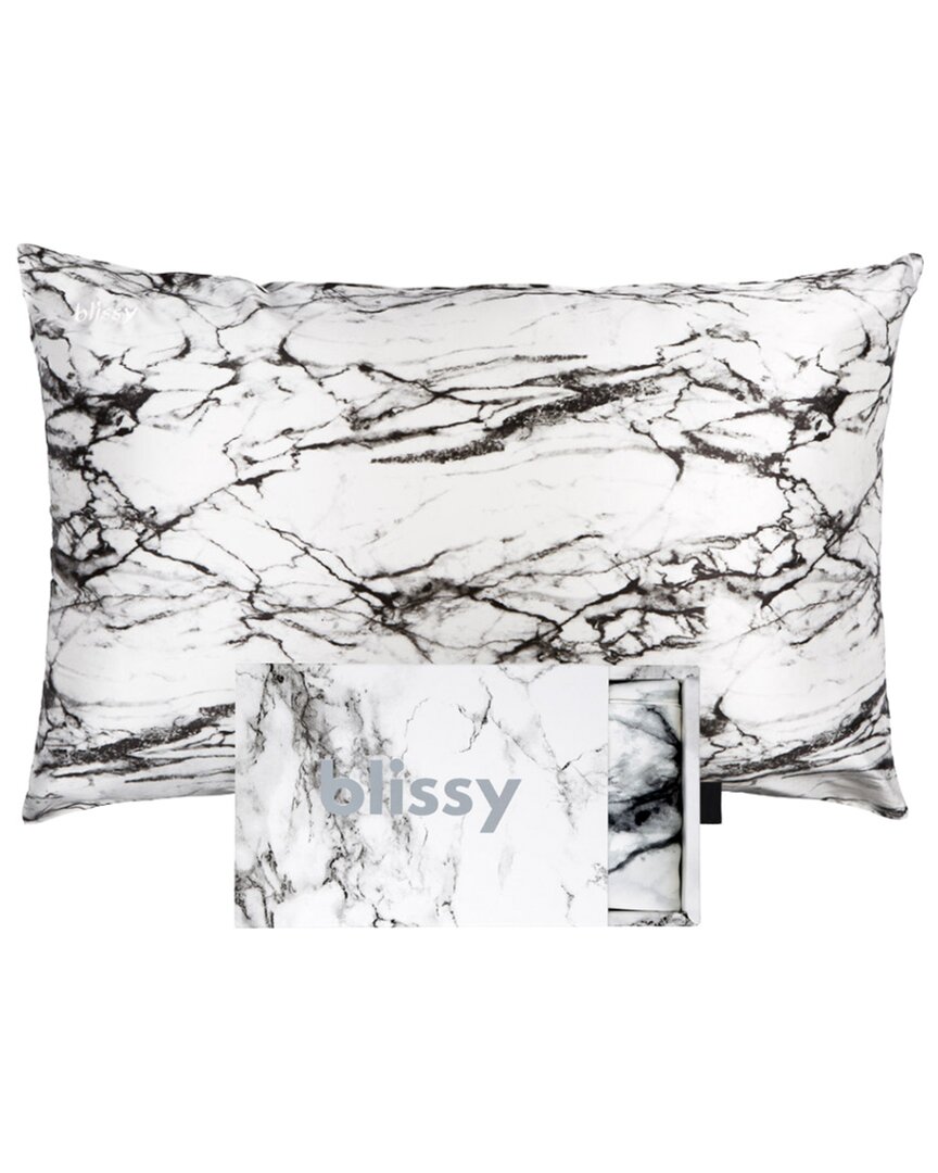 Blissy 100% Mulberry Silk Pillowcase In White