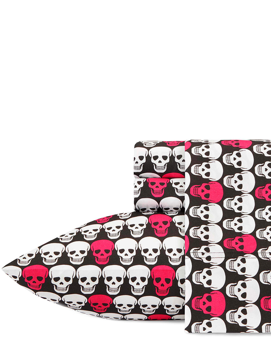Betsey Johnson Skulls Sheet Set