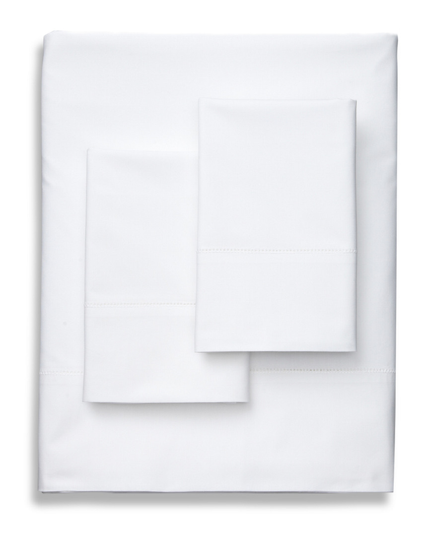 Shop Frette Lux Percale White Sheet Set