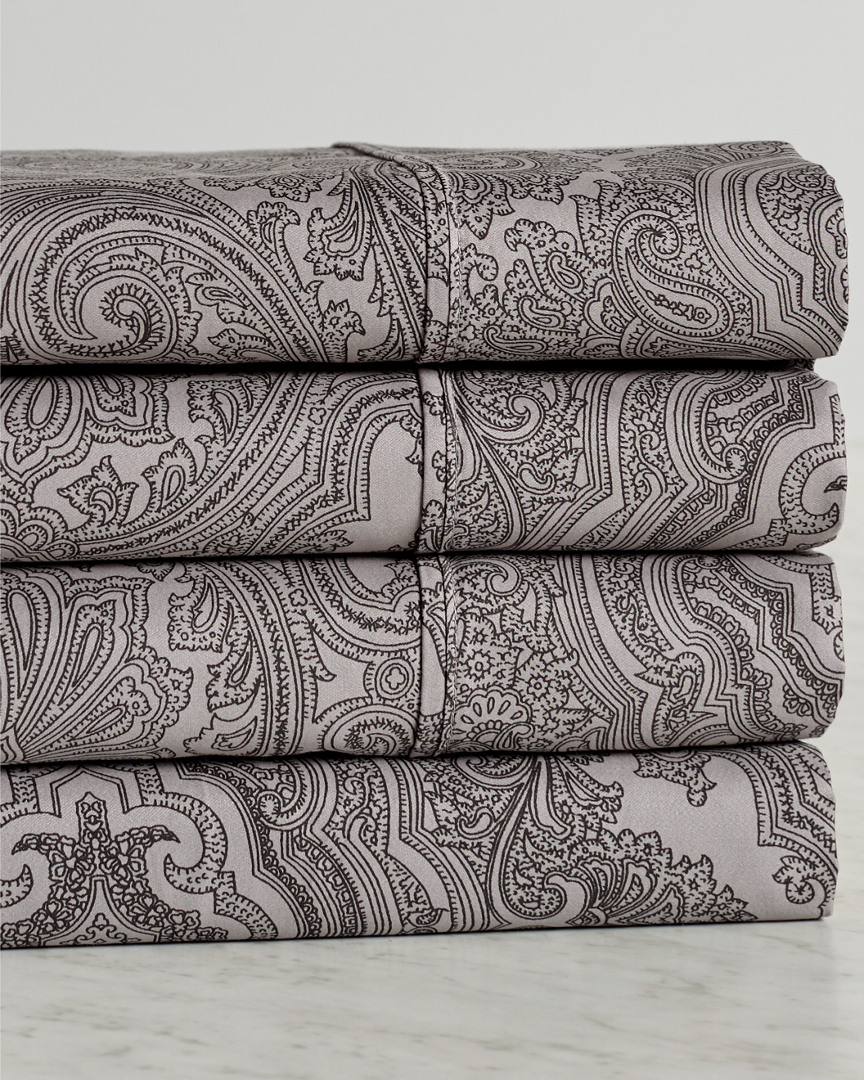 Superior 600 Thread Count Cotton Rich Paisley Sheet Set