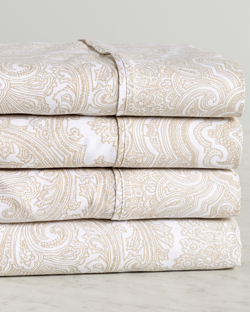 Superior 600 Thread Count Cotton Rich Paisley Sheet Set