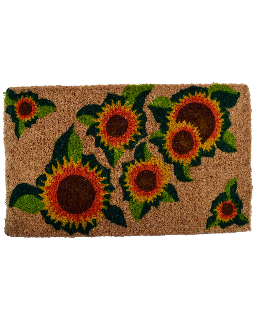 Imports Decor Happy Sunflowers Doormat