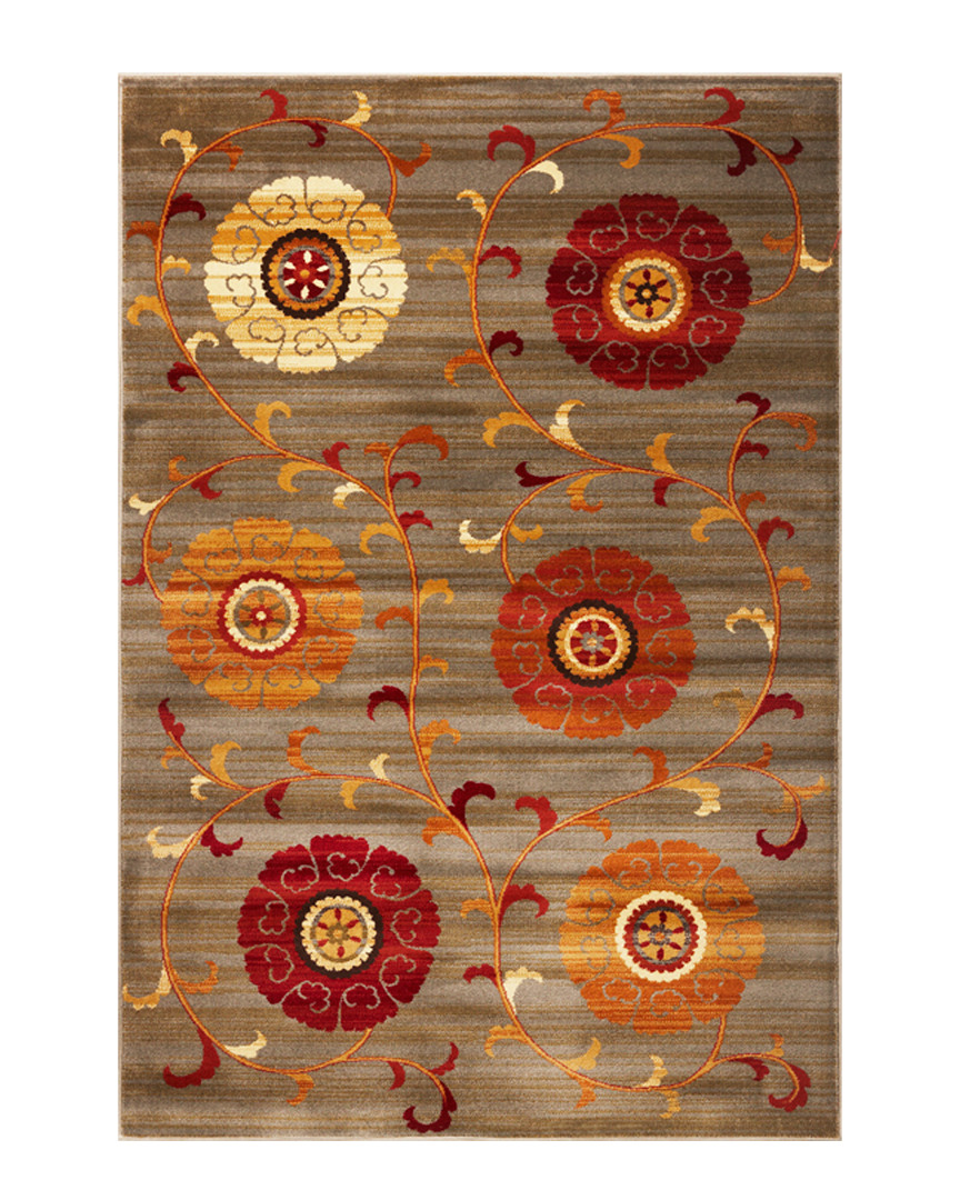 Kas New York Kas Lifestyles 5ft 3in X 7ft 7in Rug In Brown